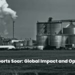 Global ethanol exports trend, highlighting major exporting and importing countries.